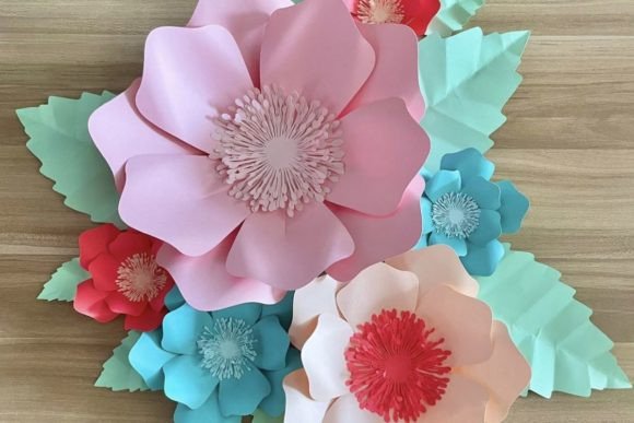Paper Flower Composition