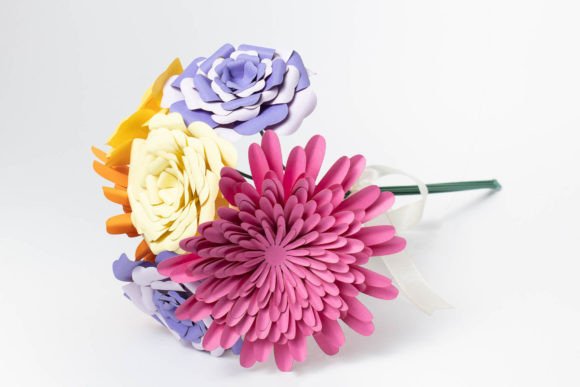 Roses and Zinnias Bouquet